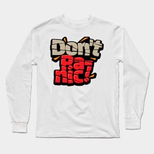 Don't Panic Long Sleeve T-Shirt